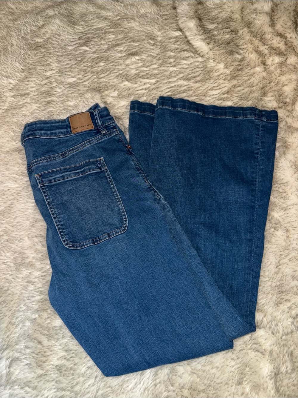 American Eagle Super High Rise Flare